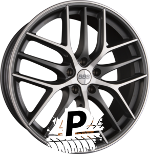 BBS CC-R Graphit Diamantgedreht Matt 8.00 x 19 ET 45 5x108