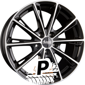 ADVANTI RACING PREDATOR (ADV16) BLACK - Black Polished 8.00 x 19 ET 45 5x114.3