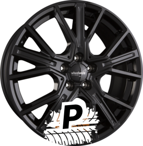 WHEELWORLD WH34 Schwarz Glänzend Lackiert (SW plus) 8.50 x 20 ET 40 5x112