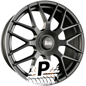 MAM MAM GT.1 Matt Black Lip Polish (MBLP) 7.50 x 17 ET 45 5x108 MAM MAM GT.1 Matt Black Lip Polish (MBLP) 7.50 x 17 ET 45 5x108