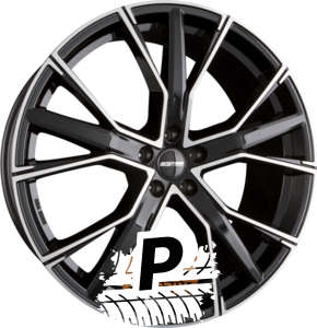 GMP Italia GUNNER Black Diamond 9.50 x 21 ET 36 5x112 GMP Italia GUNNER Black Diamond 9.50 x 21 ET 36 5x112