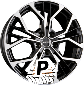 GMP Italia MATISSE Black Diamond 6.50 x 16 ET 38 4x108 GMP Italia MATISSE Black Diamond 6.50 x 16 ET 38 4x108