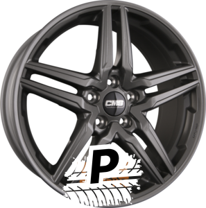 CMS C29 GG Titan Gloss 7.50 x 17 ET 50 5x108