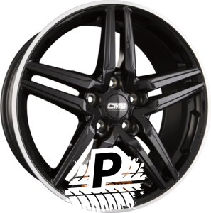 CMS C29 DRB Diamond Rim Black 7.50 x 17 ET 50 5x108