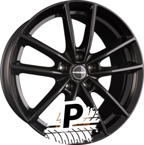 BORBET W Black Glossy 8.00 x 18 ET 50 5x108