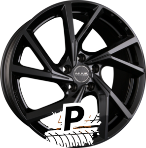 MAK KASSEL Gloss Black 8.00 x 19 ET 42 5x112