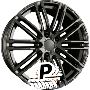 GMP Italia TARGA Shiny Black 10.00 x 22 ET 19 5x112
