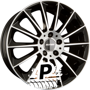 GMP Italia STELLAR Black Diamond 10.00 x 22 ET 35 5x130