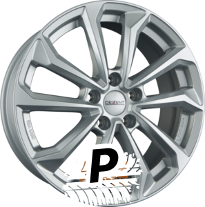 DEZENT KS SILVER - Silver 7.50 x 19 ET 49 5x114.3