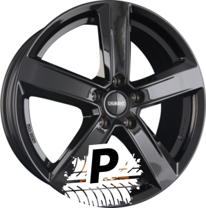 DEZENT TU BLACK - Schwarz 6.50 x 16 ET 50.00 5x114.3