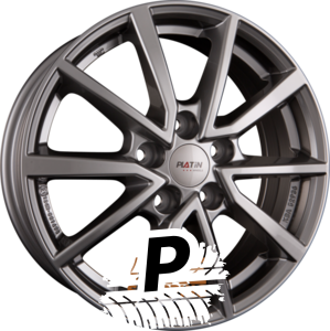 PLATIN P 95 Metall Silber 6.50 x 16 ET 20.00 4x108