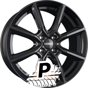 DEZENT TN BLACK - Black 6.50 x 16 ET 32.00 4x108