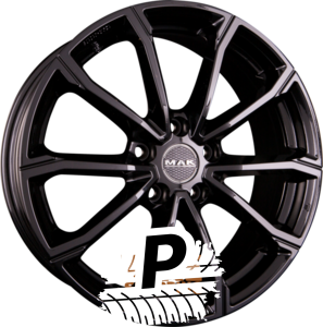 MAK DAVINCI Gloss Black 8.00 x 19 ET 33.00 5x110
