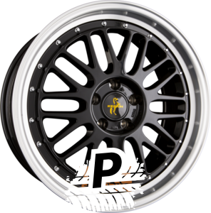 KESKIN KT22 RETRO Black Lip Polished (BLP) 8.50 x 20 ET 35.00 5x120