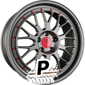MB-DESIGN LV1 Mattgrau 7.50 x 18 ET 45.00 4x100