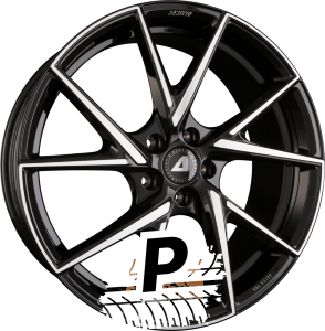 ALUTEC ADX.01 Diamant-Schwarz Frontpoliert 7.50 x 18 ET 48.00 5x108