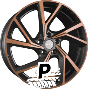 MAK KASSEL Black & Bronze 7.50 x 17 ET 40.00 5x112