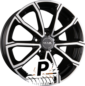 MAK DAVINCI Black Mirror Face 8.00 x 19 ET 50.00 5x112