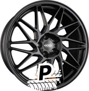 DOTZ TANAKA BLACK - Black Matt 9.50 x 19 ET 25.00 5x112