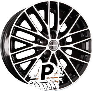 BORBET BS5 Black Polished 8.00 x 19 ET 50.00 5x108 BORBET BS5 Black Polished 8.00 x 19 ET 50.00 5x108