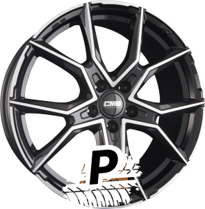 CMS C33 DB Diamond Black 8.00 x 19 ET 45.00 5x114.3 CMS C33 DB Diamond Black 8.00 x 19 ET 45.00 5x114.3