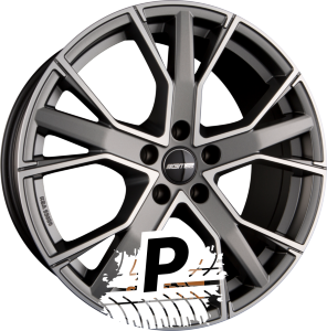 GMP Italia GUNNER Matt Anthracite Diamond 9.00 x 21 ET 40.00 5x112