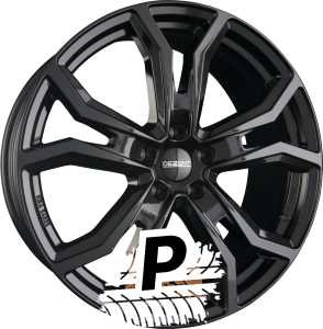 DEZENT TV BLACK - Schwarz 6.50 x 16 ET 48.00 5x114.3