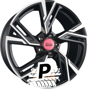MAM MAM RS5 Black Front Polish (BFP) 8.50 x 19 ET 35.00 5x120 MAM MAM RS5 Black Front Polish (BFP) 8.50 x 19 ET 35.00 5x120