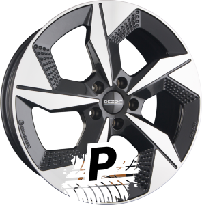 DEZENT AO DARK - Black Polished 8.00 x 19 ET 45.00 5x112 DEZENT AO DARK - Black Polished 8.00 x 19 ET 45.00 5x112