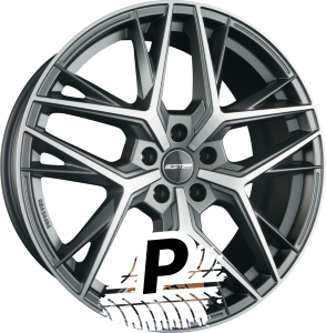 GMP ITALIA LUNICA Matt Anthracite Diamond 7.50 x 19 ET 42.00 5x108 GMP ITALIA LUNICA Matt Anthracite Diamond 7.50 x 19 ET 42.00 5x108