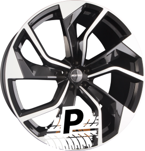 GMP ITALIA REBEL Black Diamond 8.50 x 21 ET 50.00 5x114.3