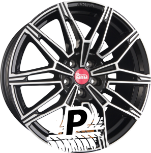 MAM MAM B3 Black Front Polish (BFP) 8.50 x 19 ET 30.00 5x112