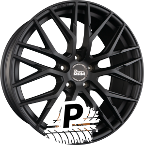 MAM MAM RS4 Matt Black Painted 8.50 x 19 ET 40.00 5x114.3