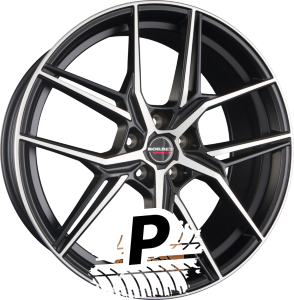 BORBET QX Black Polished Matt 8.50 x 20 ET 45.00 5x108