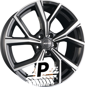 GMP ITALIA MENTOR Black Diamond 8.00 x 19 ET 45.00 5x114.3