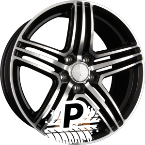 2DRV by WHEELWORLD WH12 Schwarz Hochglanz Poliert (SP+) 8.00 x 18 ET 45.00 5x114.3