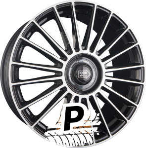 MILLE MIGLIA MM1022 Black Polished 8.50 x 20 ET 35.00 5x112