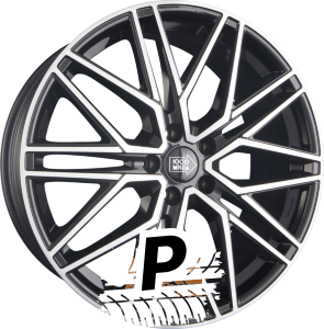 MILLE MIGLIA MM1023 Black Polished 8.50 x 20 ET 35.00 5x112