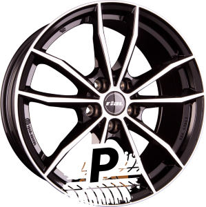 RIAL X12 Diamant-Schwarz Frontpoliert 7.50 x 18 ET 51.00 5x112