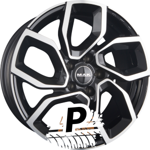 MAK APOLLO Black Mirror Face 6.50 x 16 ET 35.00 5x110