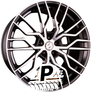 ETABETA MEDUSA Shiny Black Full Polish 9.50 x 21 ET 41.00 5x130