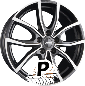 AUTEC VIDRON (VN) Schwarz Poliert 7.00 x 17 ET 45.00 5x114.3