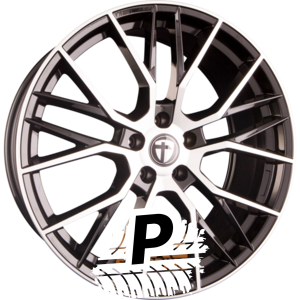 TOMASON TN23 black diamond polished 9.00 x 21 ET 42.00 5x108