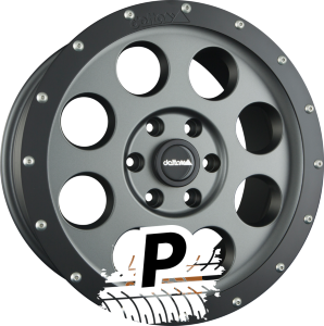 DELTA 4x4 KLASSIK B Gun Metal Grey 8.50 x 18 ET 45.00 6x130