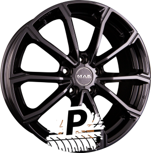 MAK DAVINCI Gloss Black 8.00 x 19 ET 50.00 5x120