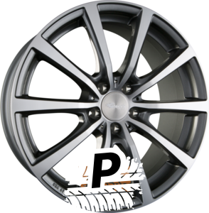 BROCK / RC B32 Himalaya Grey Voll Poliert (HGVP) 7.50 x 19 ET 44 5x112