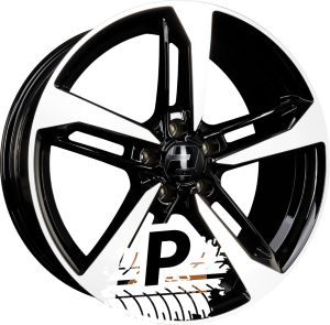 2DRV by WHEELWORLD WH36 Schwarz Hochglanzpoliert (SP+) 8.00 x 18 ET 48.00 5x112