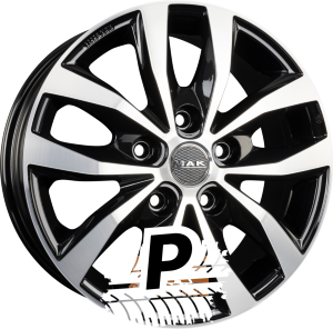 MAK LOAD 5 Black Mirror Face 6.50 x 16 ET 45.00 5x114.3