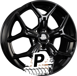 MAK EPICA Gloss Black 7.00 x 17 ET 47.50 5x108