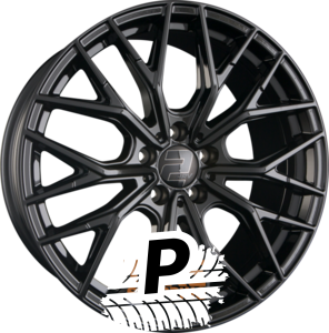 2DRV by WHEELWORLD WH37 Schwarz Glänzend Lackiert (SW+) 8.50 x 19 ET 40.00 5x112